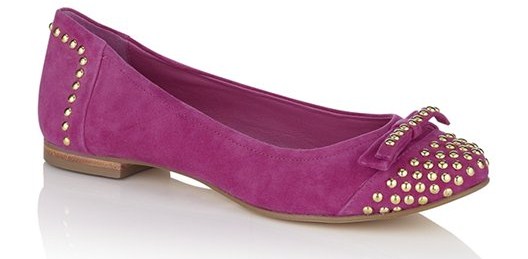 фиолетовые туфли